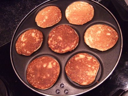 Pancake ricotta (de dessus)