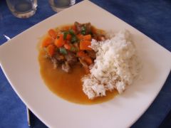 curry d'agneau à la courge et au lait de coco  2
