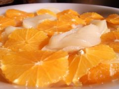 Salade poire orange caramélisée -- montage 2