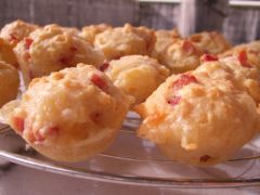 muffins lardons/comté vue d'ensemble